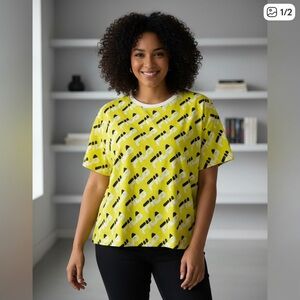 001 SHRRTS: Fila logo shirt size 3X